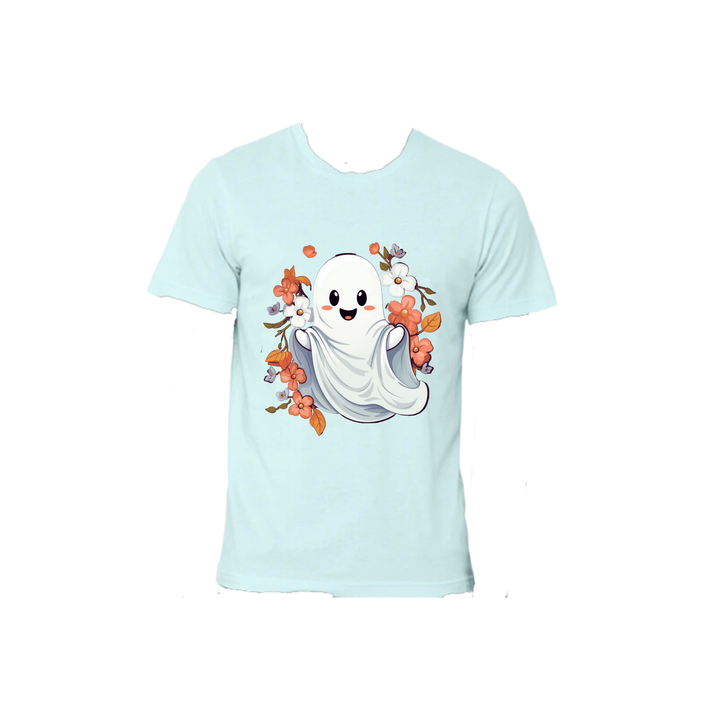 Too Cute Ghost Tshirt - Rose's Colored Designs
