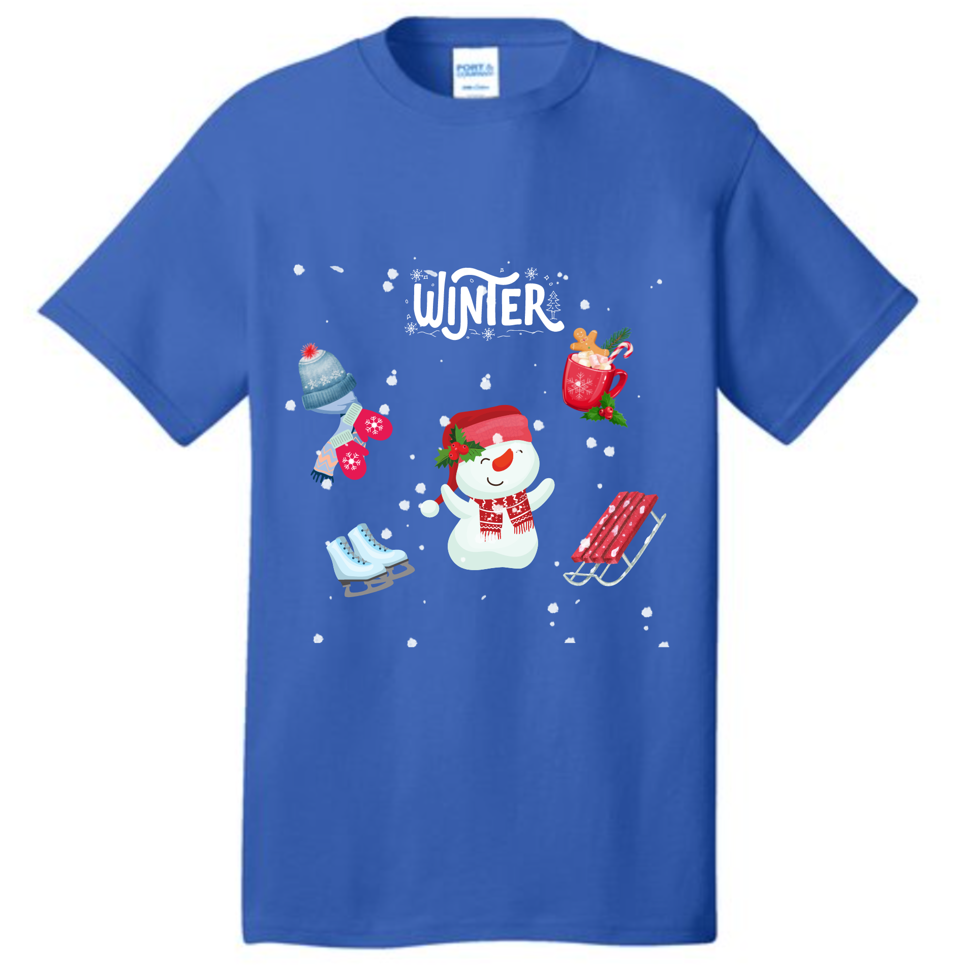 Winter Favs Shirts & Tops Rose's Colored Designs Small  