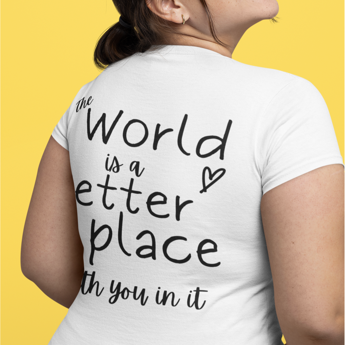 The World Needs You Tshirt Shirts & Tops Rose's Colored Designs Small  