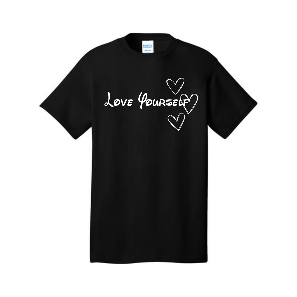 Love Yourself Shirt Tshirt Rose's Colored Designs   